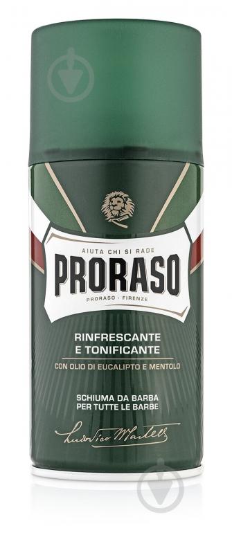 Пена для бритья Proraso освежающая и тонизирующая с экстрактом эвкалипта 300 мл - фото 1