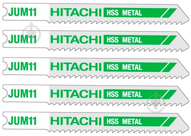 Набір пилок для електролобзика Hitachi JUM11 5 шт. 750025 - фото 4