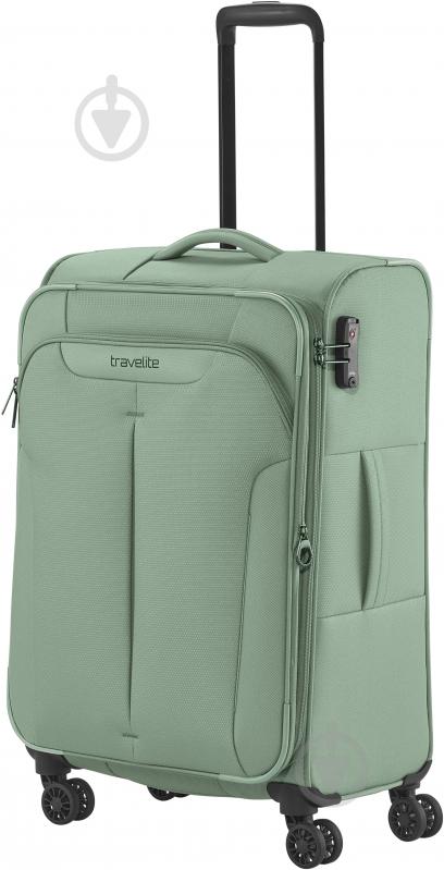 Валіза Travelite 61 л блакитний - фото 1