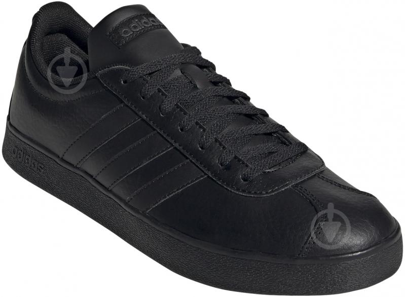 Кроссовки мужские демисезонные Adidas VL COURT 2.0 FW3774 р.40 черные - фото 3