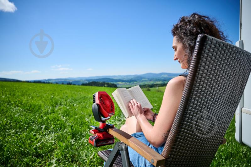 Вентилятор портативный Einhell аккумуляторный PXC GC-CF 18/110 Li - Solo 3408061 - фото 7 Вентилятор портативный Einhell аккумуляторный PXC GC-CF 18/110 Li - Solo 3408061 - фото 7