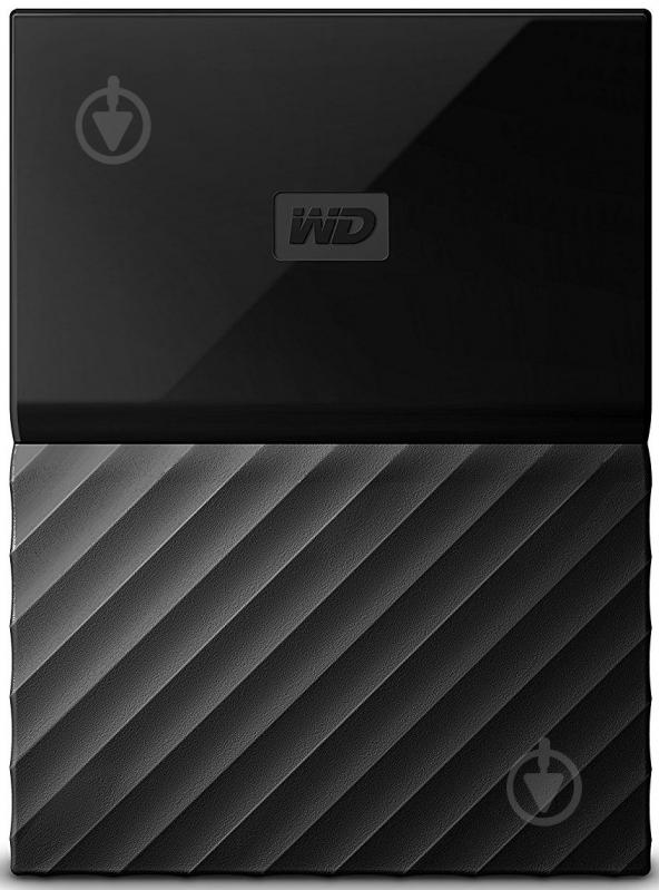 Жесткий диск Western Digital HDD external 2 ТБ Portable USB 3.0 (WDBS4B0020BBK-WESN) black - фото 1