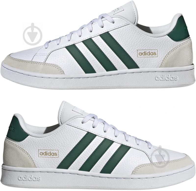 Кроссовки мужские демисезонные Adidas GRAND COURT SE FW6688 р.40 белые - фото 5