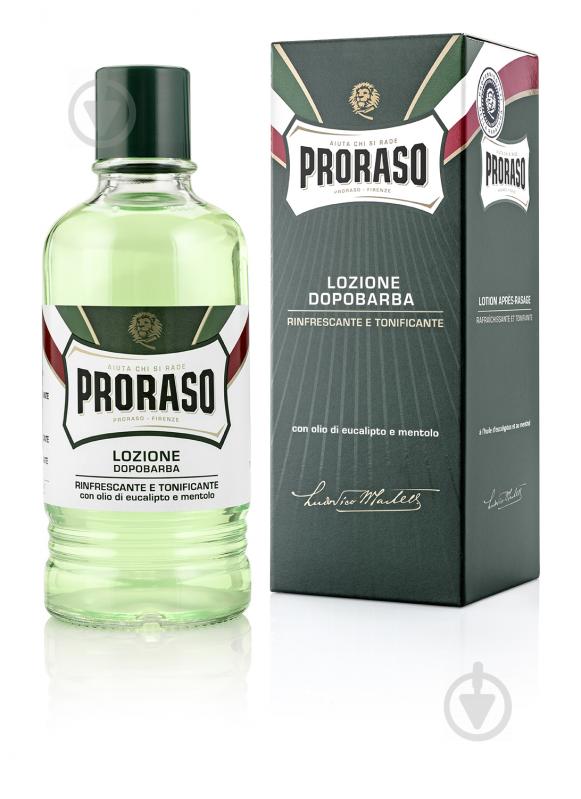 Лосьон после бритья Proraso с экстрактом эвкалипта и ментолом 400 мл - фото 1