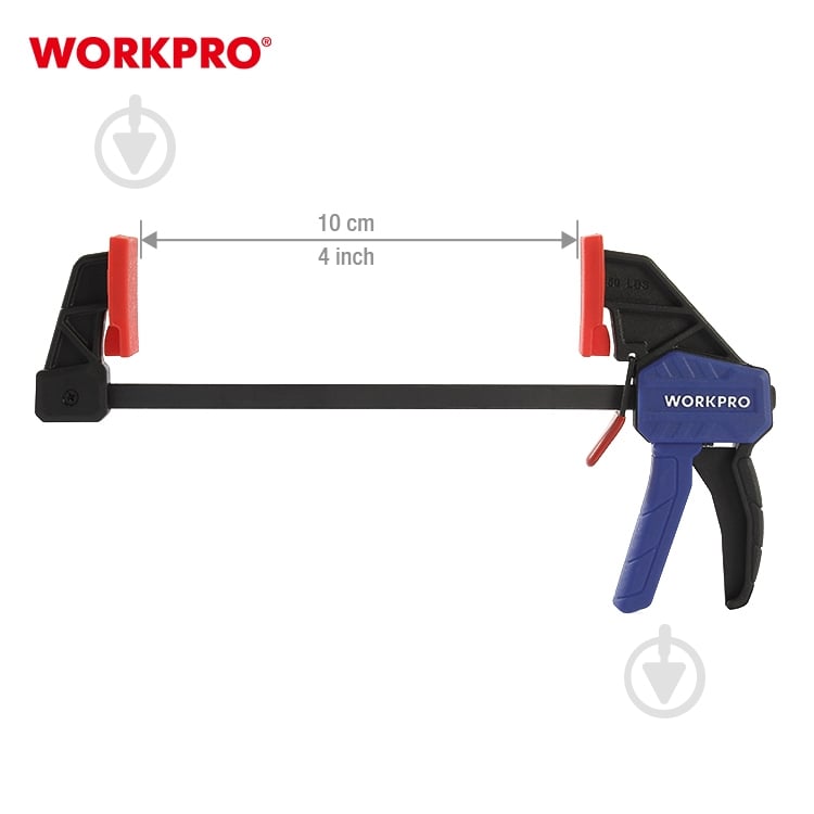 Струбцина WORKPRO WP232034 - фото 5