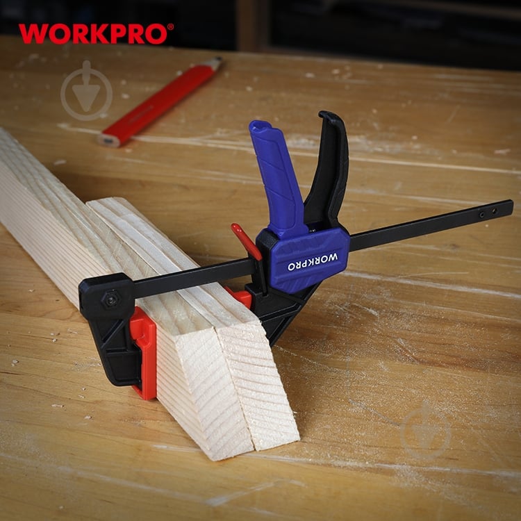 Струбцина WORKPRO WP232034 - фото 8