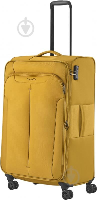 Валіза Travelite 90 л жовтий - фото 1 Валіза Travelite 90 л жовтий - фото 1
