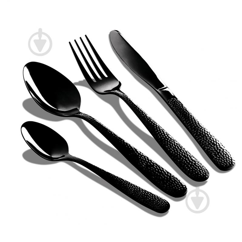 Набір столових приборів Cutlery sets BH 2620NA чорний Berlinger - фото 1