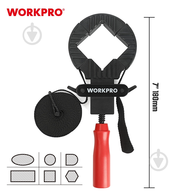 Струбцина стрічкова WORKPRO WP232044 - фото 3