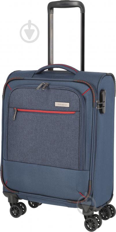 Чемодан Travelite 33 л синий - фото 1 Чемодан Travelite 33 л синий - фото 1