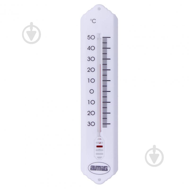 Термометр Amig бытовой мод.P42 - 190х50 мм - фото 1