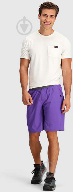 Шорты Outdoor Research ZENDO SHORTS - 10" 274432-2292 р. 2XL фиолетовый - фото 4