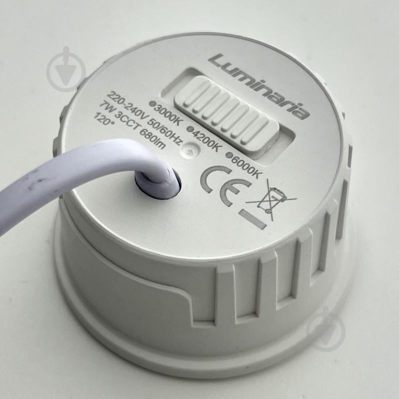 Лампа светодиодная Luminaria 7 Вт MR16 220 В 3000/4200/6000 К MODULE - фото 5 Лампа светодиодная Luminaria 7 Вт MR16 220 В 3000/4200/6000 К MODULE - фото 5