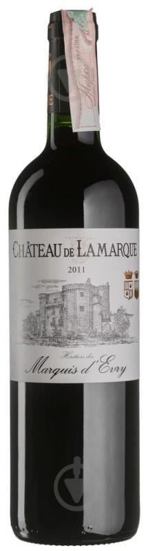 Вино Chateau de Lamarque 2011 0,75 л - фото 1 Вино Chateau de Lamarque 2011 0,75 л - фото 1