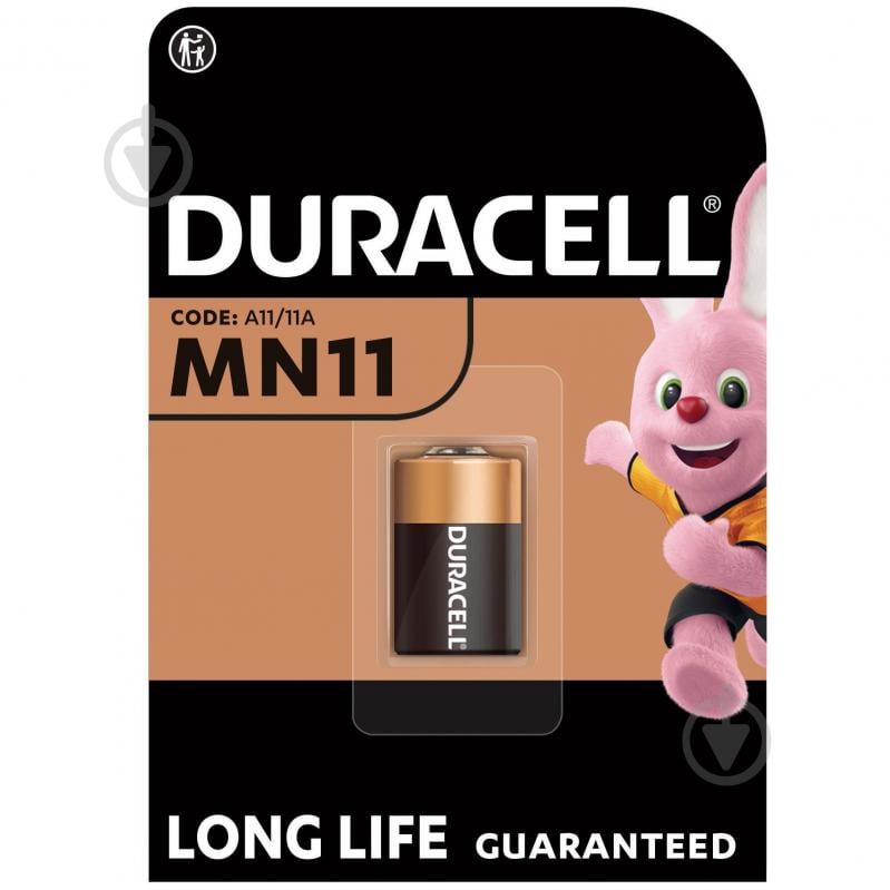 Батарейка Duracell Спеціальна лужна 11A/MN11 1 шт. - фото 1