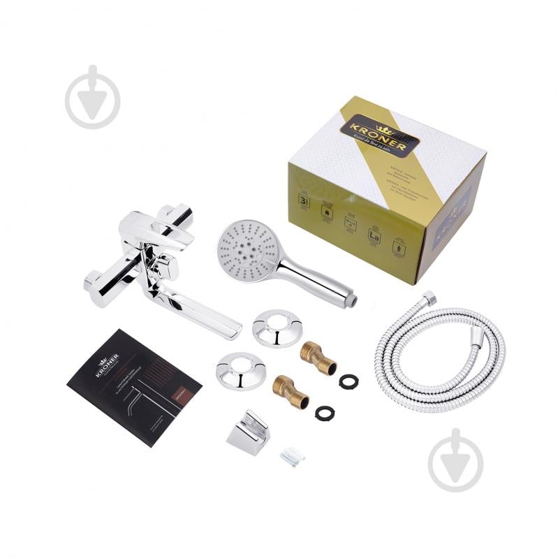 Смеситель для ванны Kroner KRM Kante - C060 - фото 8 Смеситель для ванны Kroner KRM Kante - C060 - фото 8