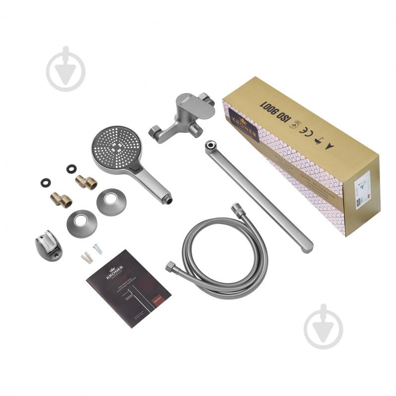 Смеситель для ванны Kroner KRM Linz - GRN070 - фото 8