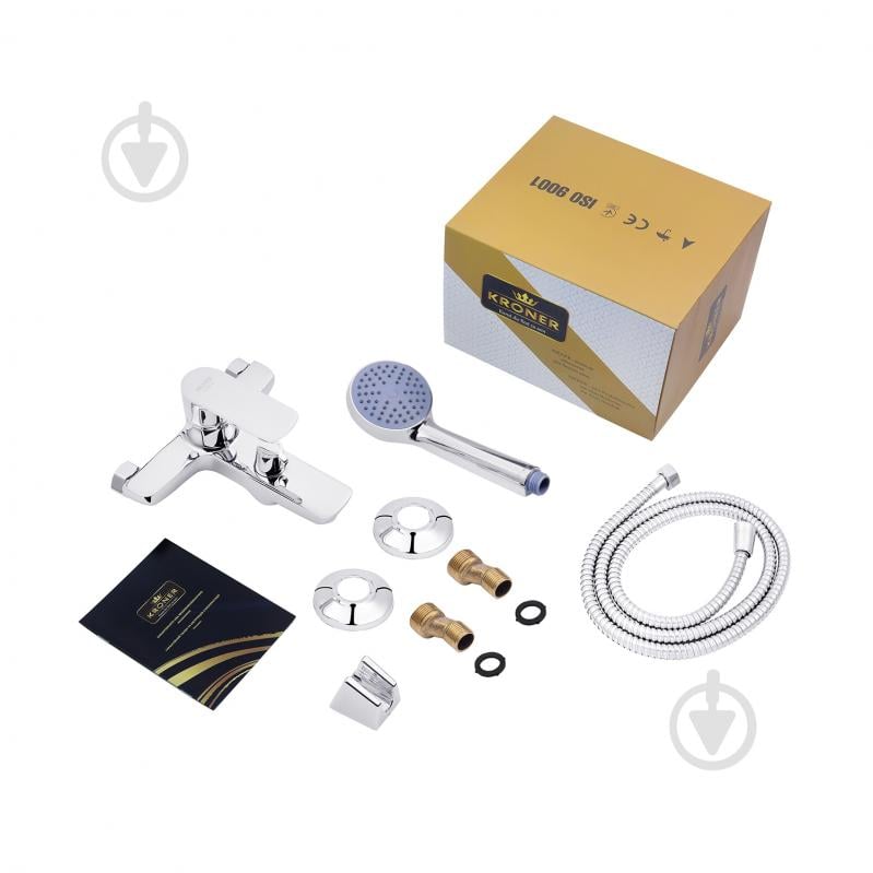 Змішувач для ванни Kroner KRM Main - C060 - фото 7