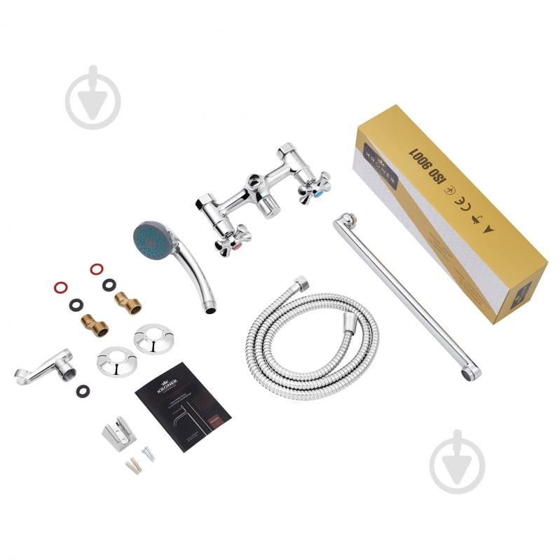 Змішувач для ванни Kroner KRM Rhein - C070 - фото 7 Змішувач для ванни Kroner KRM Rhein - C070 - фото 7