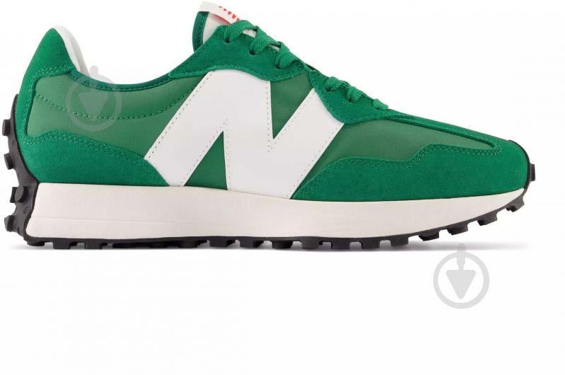 Кросівки чоловічі демісезонні New Balance 327 V1 U327EB р.40,5 зелені - фото 1