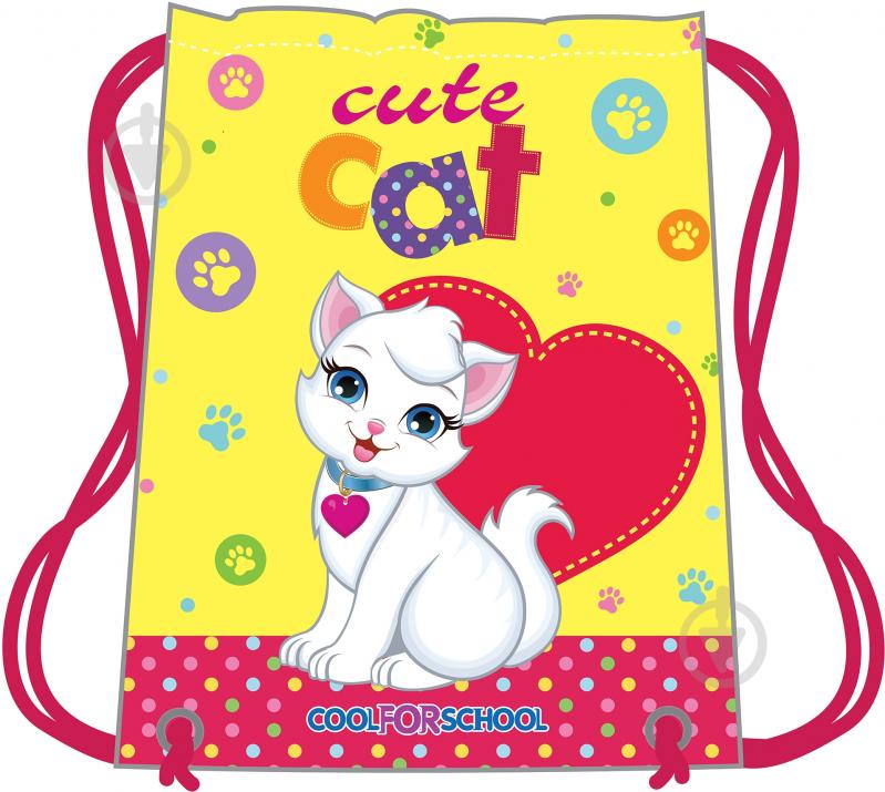 Сумка для обуви Cute Cat CF85764 Cool For School - фото 1