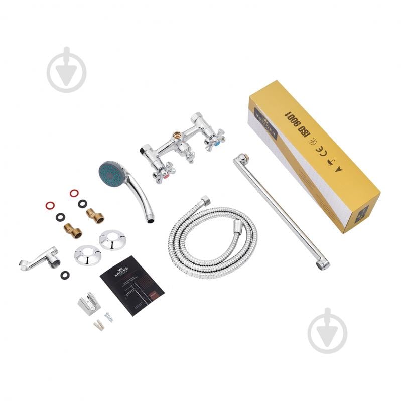 Змішувач для ванни Kroner KRM Rhein - C072 - фото 7 Змішувач для ванни Kroner KRM Rhein - C072 - фото 7