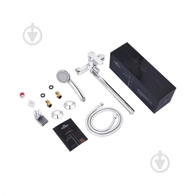 Змішувач для ванни Kroner KRP Bremen - C070 - фото 9 Змішувач для ванни Kroner KRP Bremen - C070 - фото 9