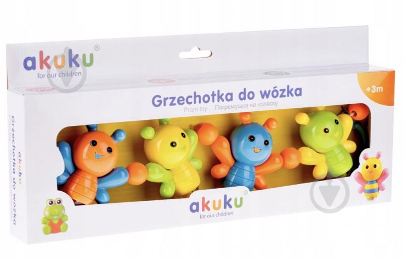 Игрушка на коляску Akuku Пчелка A0351 - фото 1 Игрушка на коляску Akuku Пчелка A0351 - фото 1