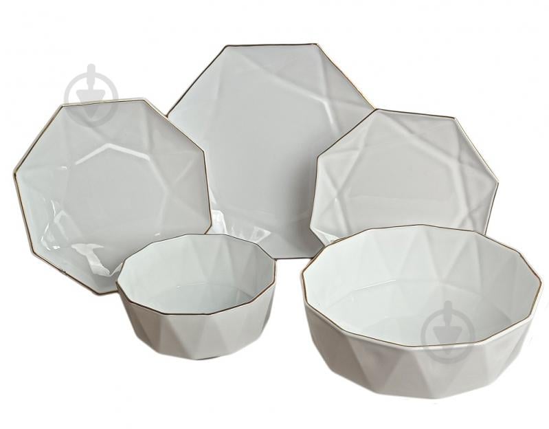Салатник Vittora Blanco Astra Gold 165 мм - фото 2