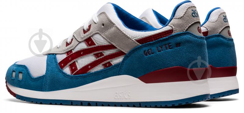 Кросівки чоловічі демісезонні Asics GEL-LYTE III OG 1201A482-400 р.46,5 білі - фото 4