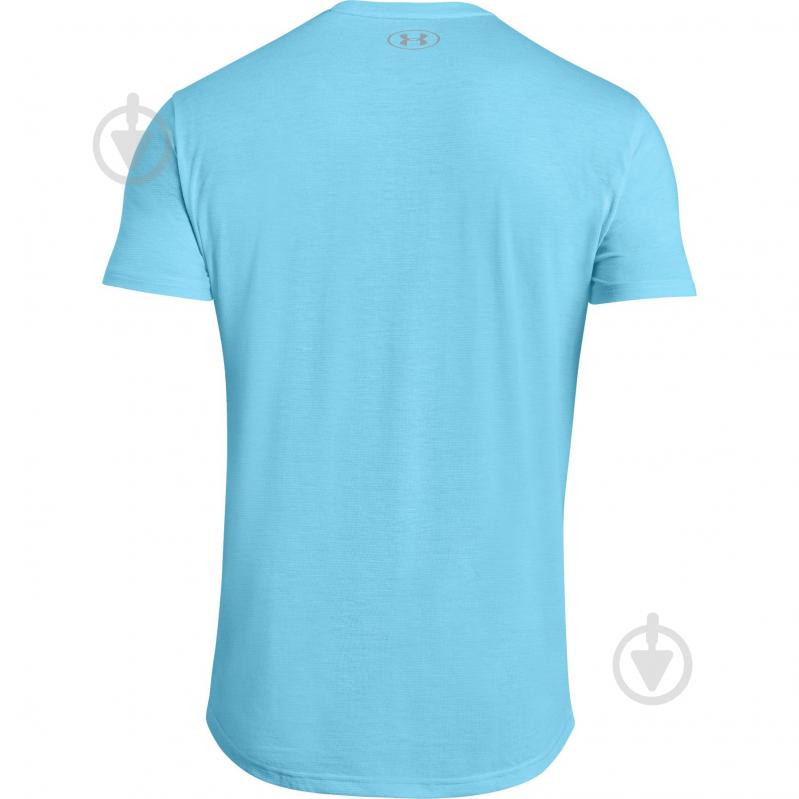 Футболка Under Armour Threadborne Streaker SS 1271823-448 р.M синий - фото 2 Футболка Under Armour Threadborne Streaker SS 1271823-448 р.M синий - фото 2