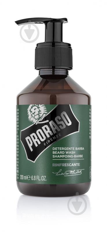 Шампунь для бороди Proraso Refresh 200 мл - фото 1