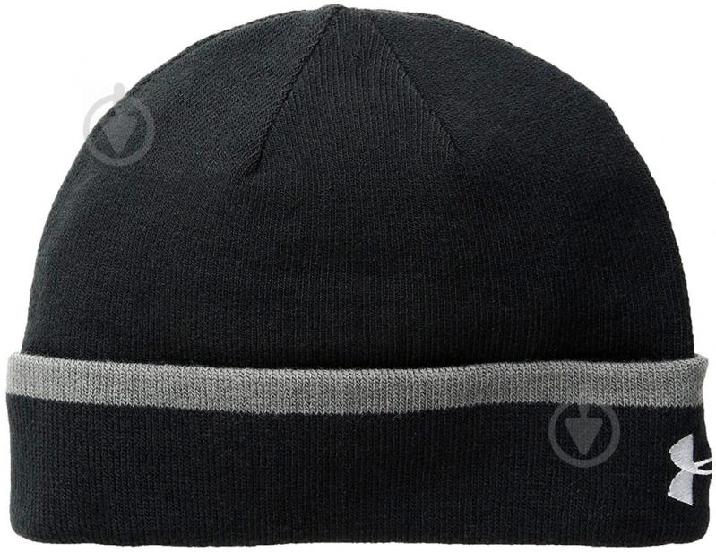 Шапка Under Armour Men's Cuff Beanie 1282232-001 р.OSFA чорний - фото 1