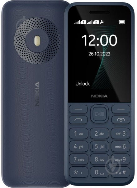 Мобільний телефон Nokia 130 TA-1576 DS dark blue Nokia 130 2023 DS Dark Blue - фото 1
