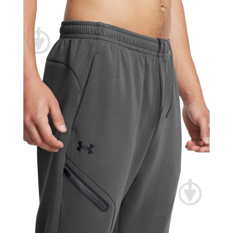 Брюки Under Armour UNSTOPPABLE FLC JGR EU 1389353-025 р. L серый - фото 3 Брюки Under Armour UNSTOPPABLE FLC JGR EU 1389353-025 р. L серый - фото 3