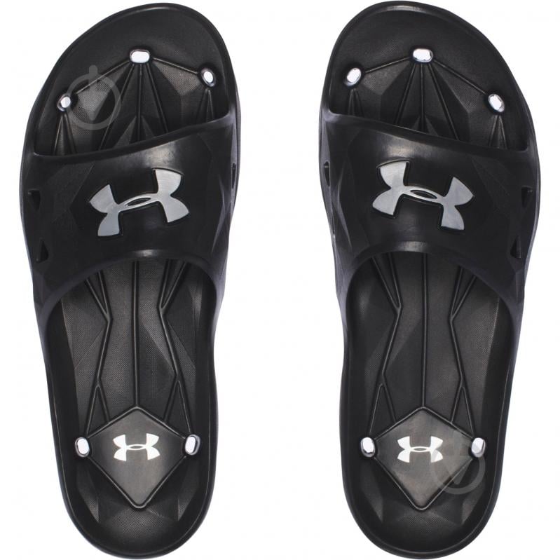 Шльопанці Under Armour UA M Locker III SL 1287325-001 р.41 чорний - фото 4