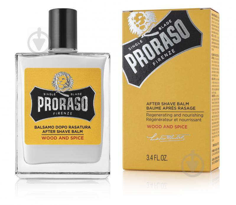 Бальзам после бритья Proraso Wood & Spice 100 мл - фото 1