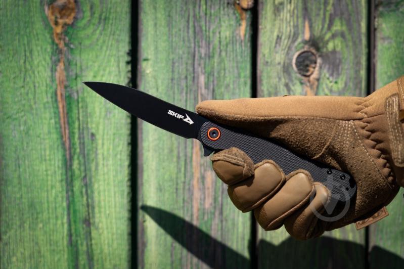 Нож складной Skif Townee BSW Black Wharncliffe, 95мм 1765.03.49 - фото 8