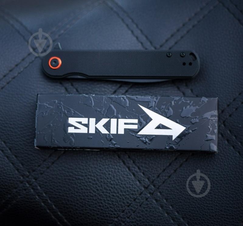 Нож складной Skif Townee BSW Black Wharncliffe, 95мм 1765.03.49 - фото 9