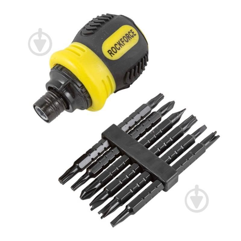 Отвертка ROCKFORCE реверсивная с набором бит специальных RF-32807MR - фото 1 Отвертка ROCKFORCE реверсивная с набором бит специальных RF-32807MR - фото 1