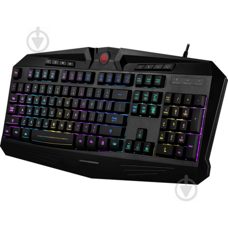 Клавиатура игровая Redragon Harpe RGB 19 AntiGhost keys (75095) black - фото 2