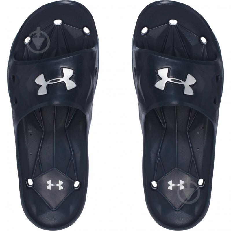 Шлепанцы Under Armour UA M Locker III SL 1287325-410 р.41 синий - фото 3