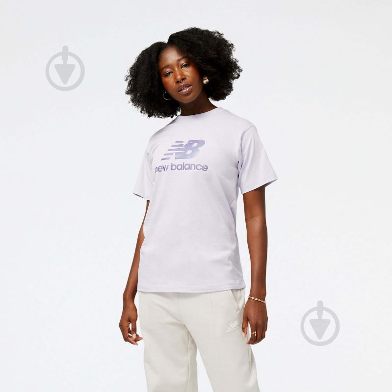 Футболка New Balance ATHLETICS PEARL GRAPHIC WT31553GRV р.XL фиолетовый - фото 1