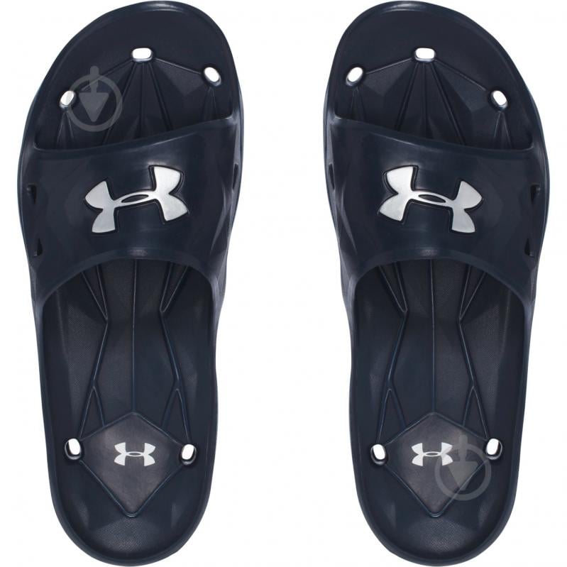 Шлепанцы Under Armour UA M Locker III SL 1287325-410 р.44 синий - фото 3