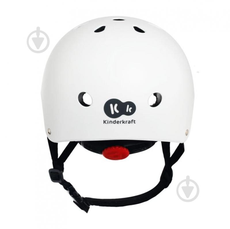 Шолом Kinderkraft Safety KASAFE00WHT0000 р. 48-51 білий - фото 7