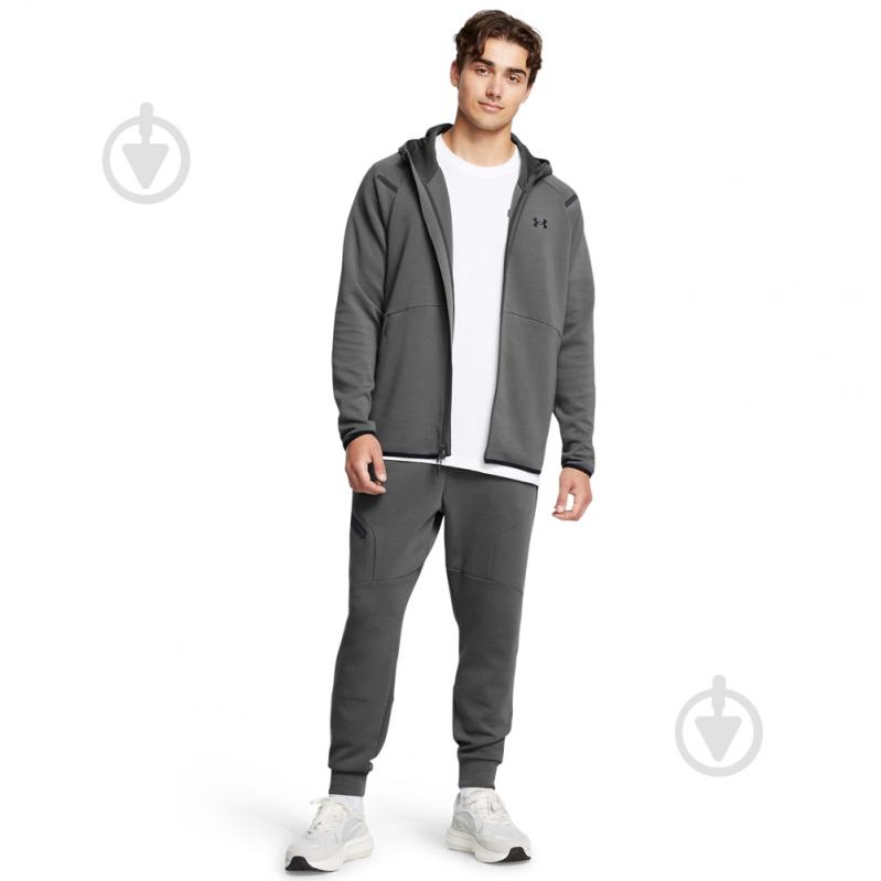 Брюки Under Armour UNSTOPPABLE FLC JGR EU 1389353-025 р. M серый - фото 4 Брюки Under Armour UNSTOPPABLE FLC JGR EU 1389353-025 р. M серый - фото 4