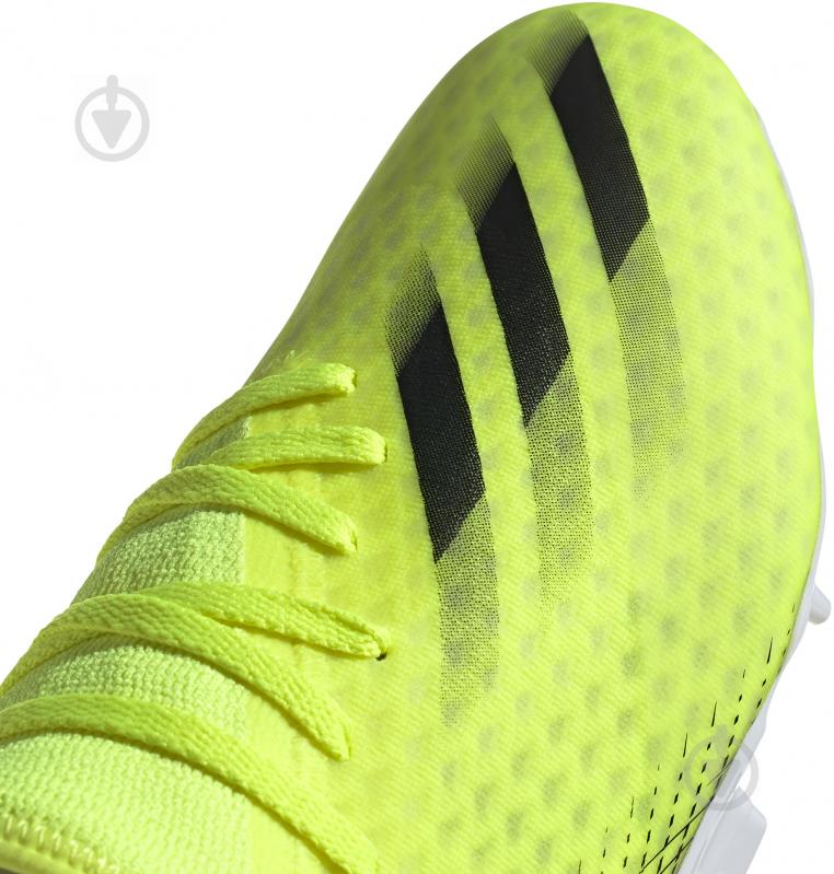 Бутсы Adidas X GHOSTED.3 FG FW6948 р.41 1/3 желтый - фото 11