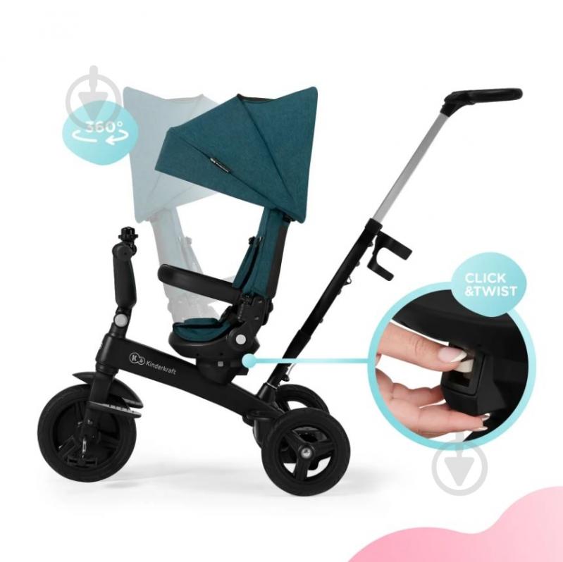 Велосипед детский Kinderkraft Twipper зеленый KRTWIP00GRE0000 - фото 37