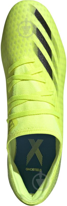 Бутсы Adidas X GHOSTED.3 FG FW6948 р.42 2/3 желтый - фото 7