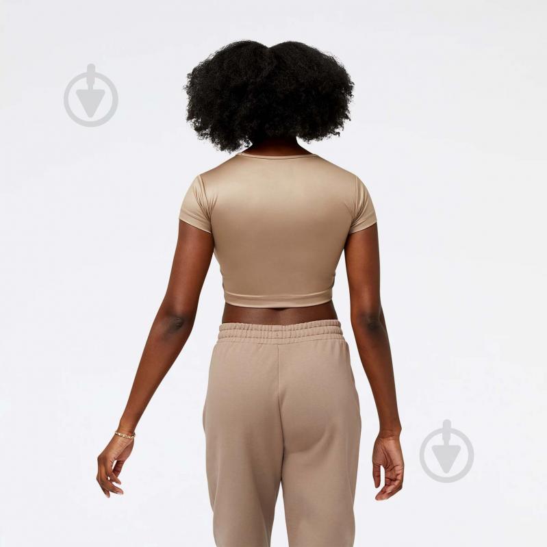 Футболка New Balance ATHLETICS PEARL WT31556MS р.XL коричневий - фото 3